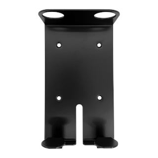 Soporte doble de metal negro 400ml