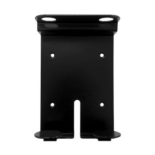 Soporte doble de acero inoxidable negro 475ml