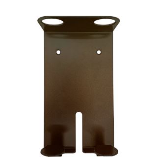 Soporte doble de metal color bronce 400ml