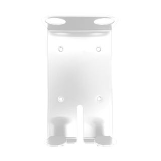 Soporte doble de metal blanco 400ml